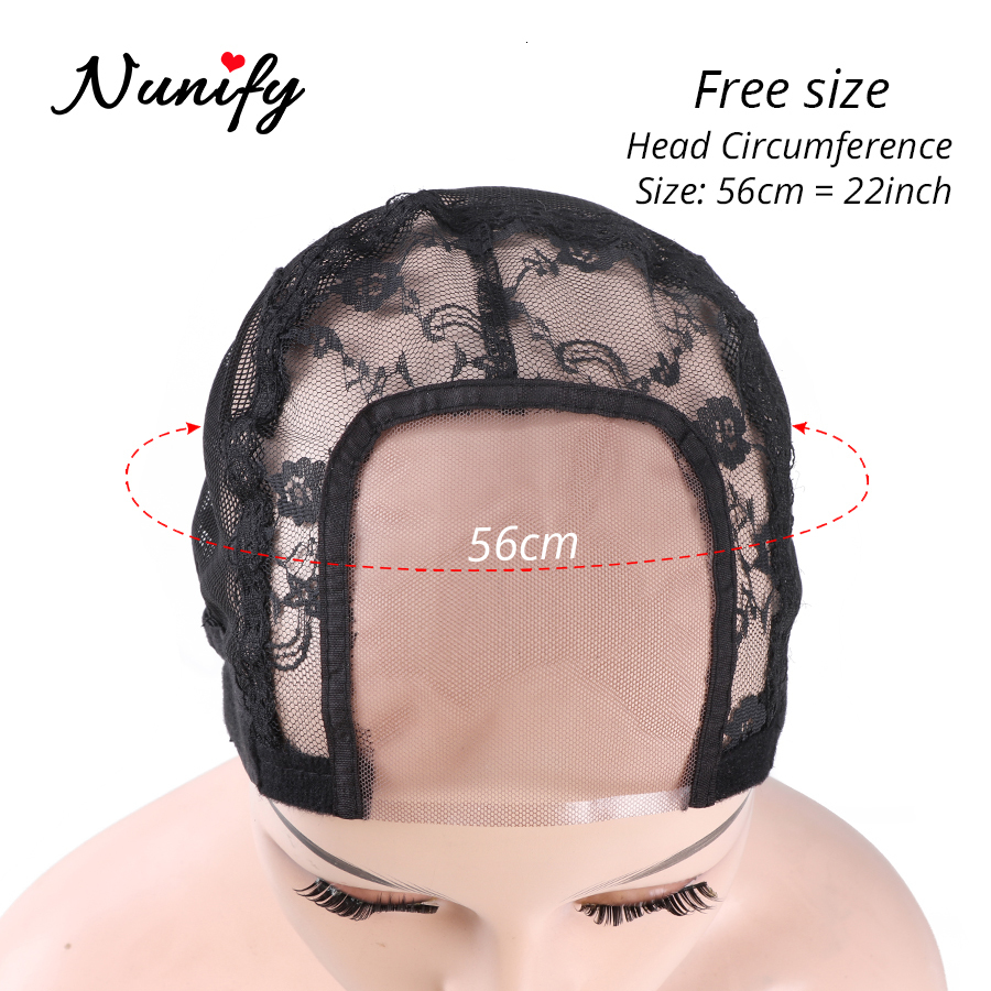 Wig Caps 10Pcs Wave Cap With Adjustable Strap Great Elastic Hairnets Lace Wig Caps For Making Wigs U Part Swiss Lace For Ventilating Hair 230724