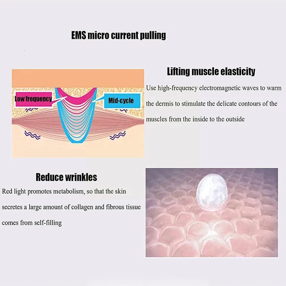 Face Massager Electric facial roller massage machine facial slimming dual care massage machine facial lift V-shaped skin chin tool with facial shaping