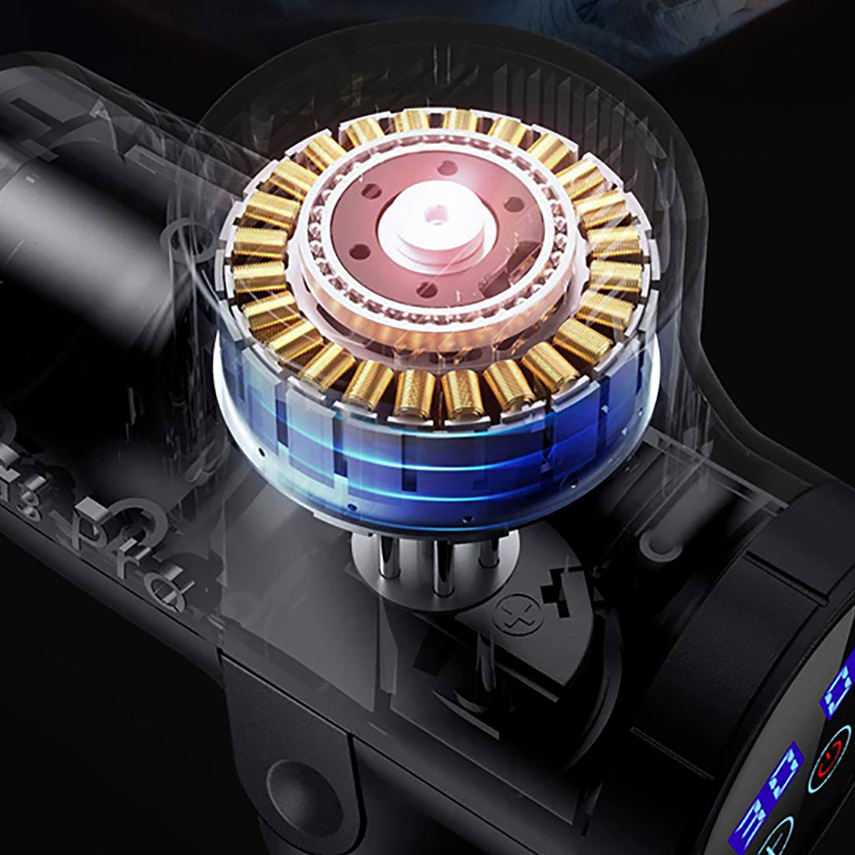 Full Body Massager Deep Tissue Massage Gun Eletric Neck Massager 30 Speed Pain Relief Handgun Muscle Gun 230720