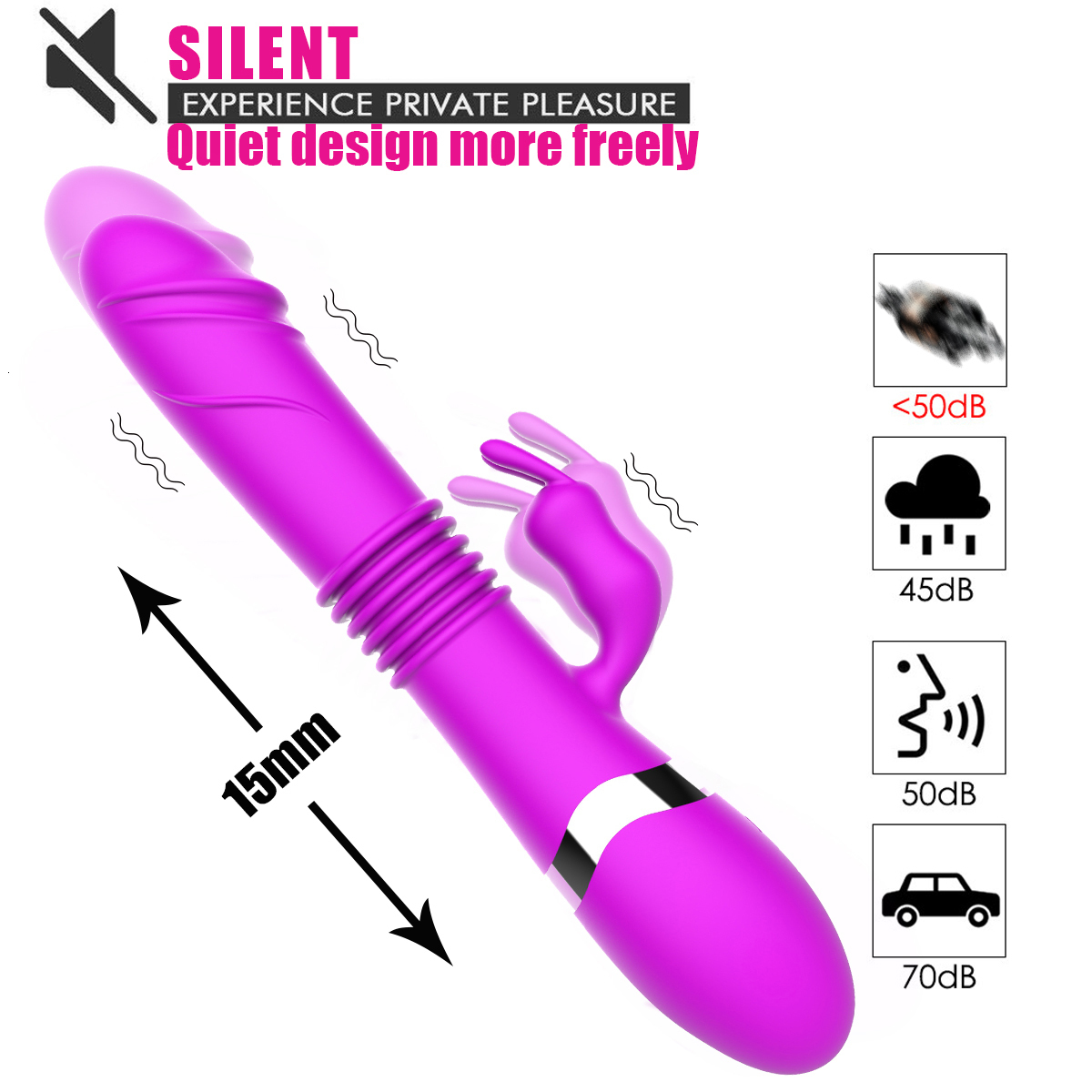 Vibrators Stimulate the vibrator to vibrate the big Dildo 10CM up and down clitoris G spot clitoris 18adult sex toy sex product 230724