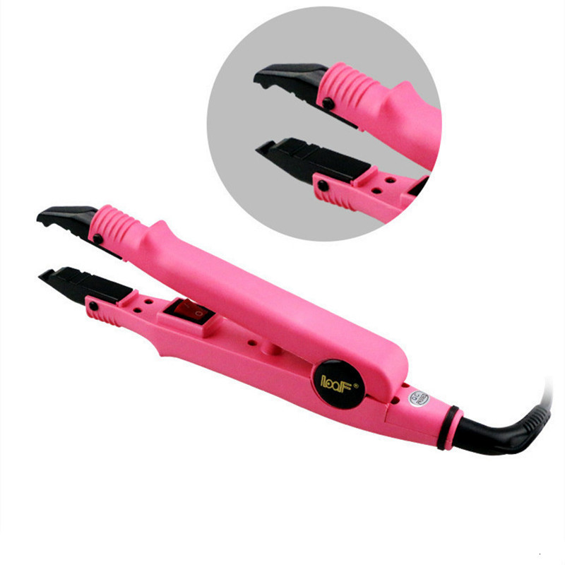 Connectors Loof Hair Extension Iron Professional Hair Styler Salon Model-Flash Keratin Bonding Tools Constant Temperature EUAUUSUK plug 230724