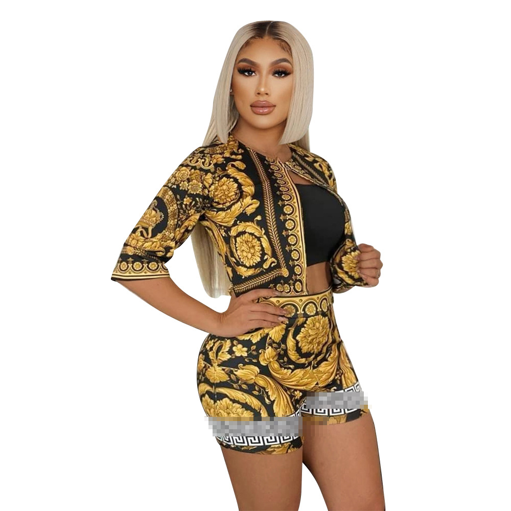 jackets and Shorts Sexy Tracksuits Women Two Piece Set Letter Print Tops Trouse Outfits Casual Shirt Pants Sportswear Jogger legging Suit Clothing