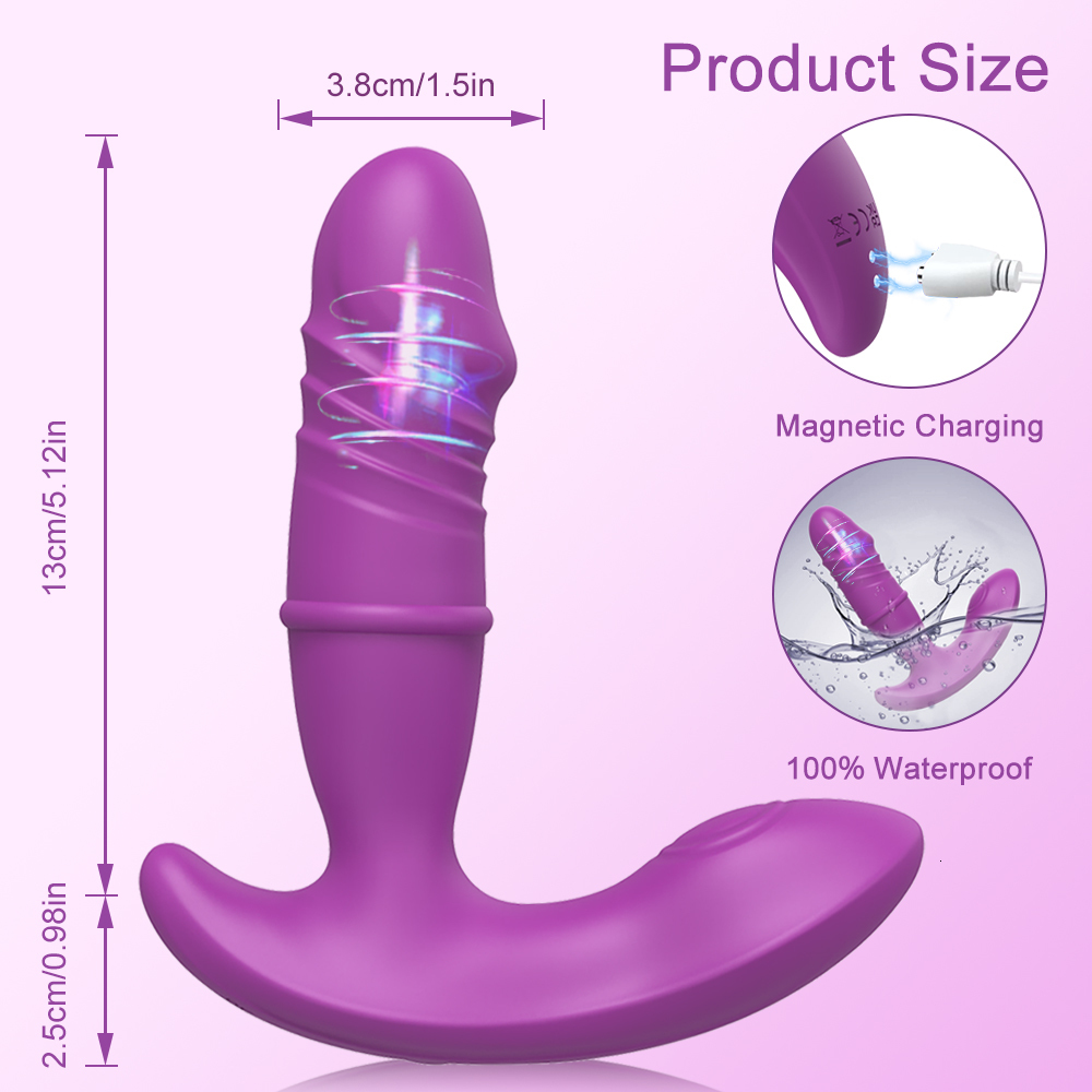 Vibrators Bluetooth application vibrating vibrator for female Dildo expansion patch G-spot tactile stimulator remote hip plug sex toy for lovers 23072