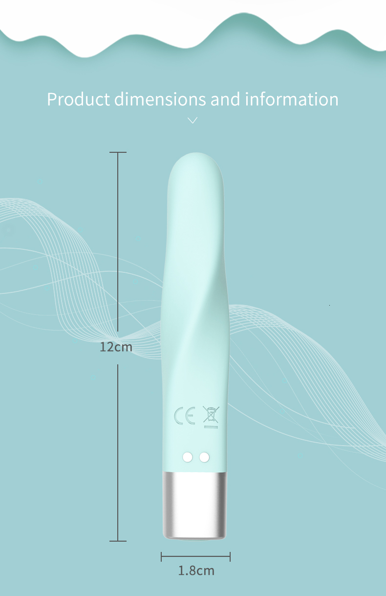 Vibrators 16 speed USB bullet vibrator Women's mini vibrating lipstick finger vibrator 230724