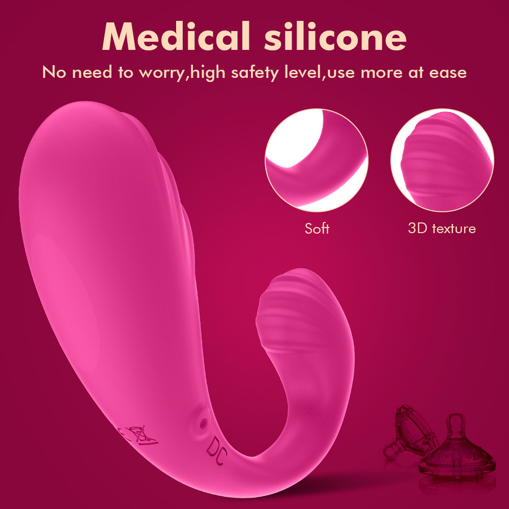 Vibrators Application controlled vaginal dual vibrator G-Spot anal vibrating egg massager wearable stimulator adult sex toy 230724