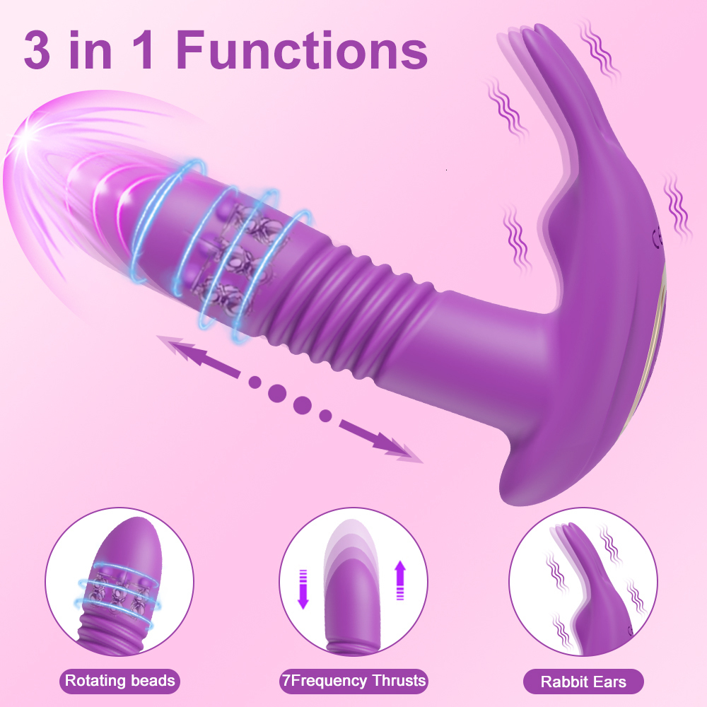 Vibrators Bluetooth application control vibrator for female stimulation beads Dildo vibrator G-spot clitoral stimulator underpants sex toy 230724