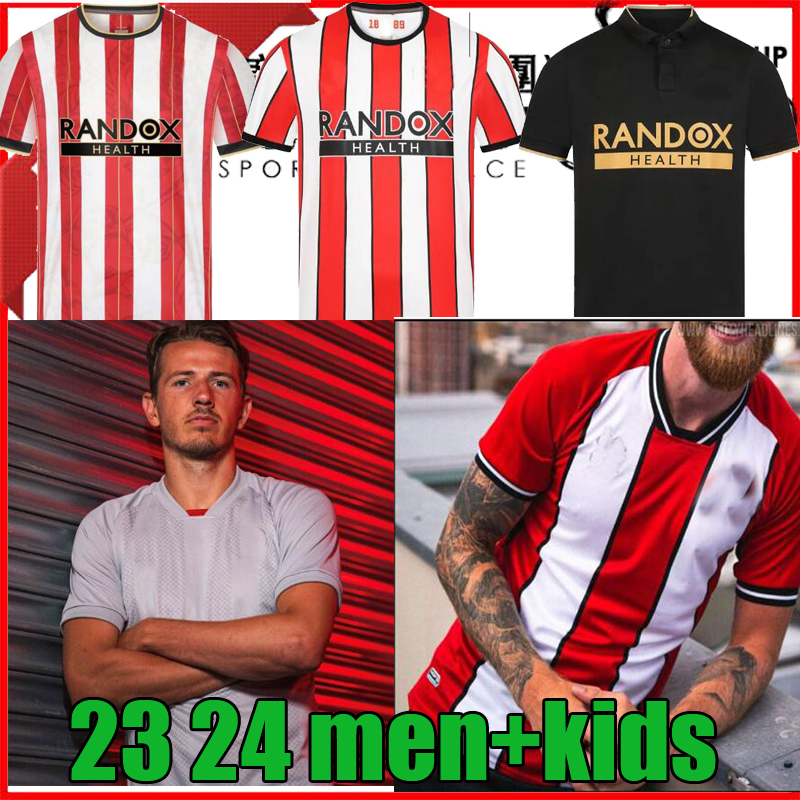 S-4XL 22 23 Sheffield Soccer Jerseys Limited Edition Promotion Kit Sander United John Egan Rhian Brewster Anel Ahmedhodzic Oliver Jayden Bogle Footb-image