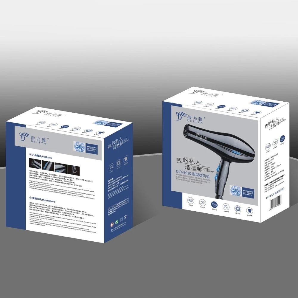 Hair Dryers Hair Dryer 2200W Professional Powerful Hair Dryer Fast Heating And Cold Adjustment Ionic Air Blow Dryer with Air Collecting 230724