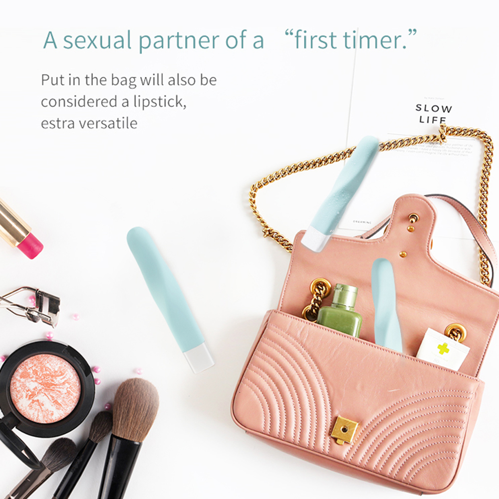 Vibrators 16 speed USB bullet vibrator Women's mini vibrating lipstick finger vibrator 230724