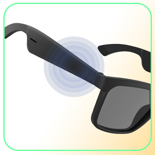 Smart Glasses Bluetooth 50 Classic Women Mens Sunglasses Support Voice Control Wireless Fashion UVAUVB Protection