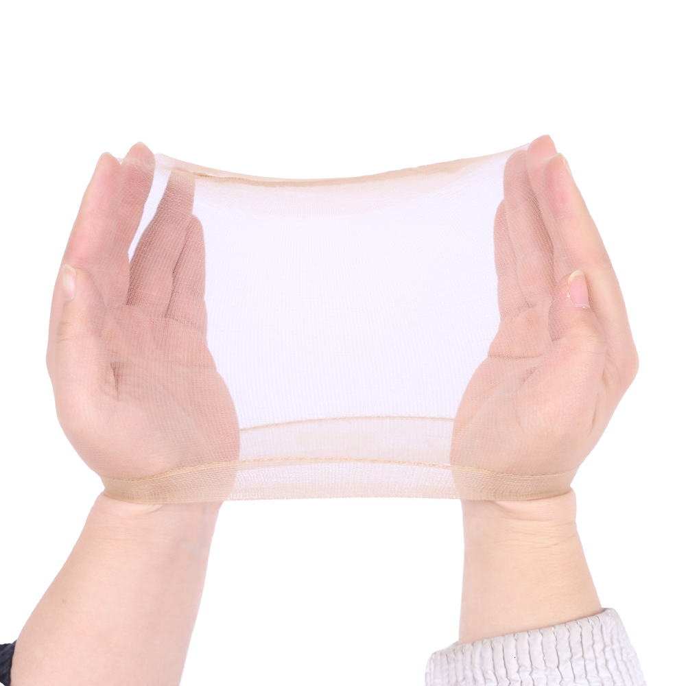 Caps 1020Pcs Hd Thin Stocking Cap Deluxe Cap Hair Net For Weave Nylon Stretch Mesh Cap Hd Caps For 230724