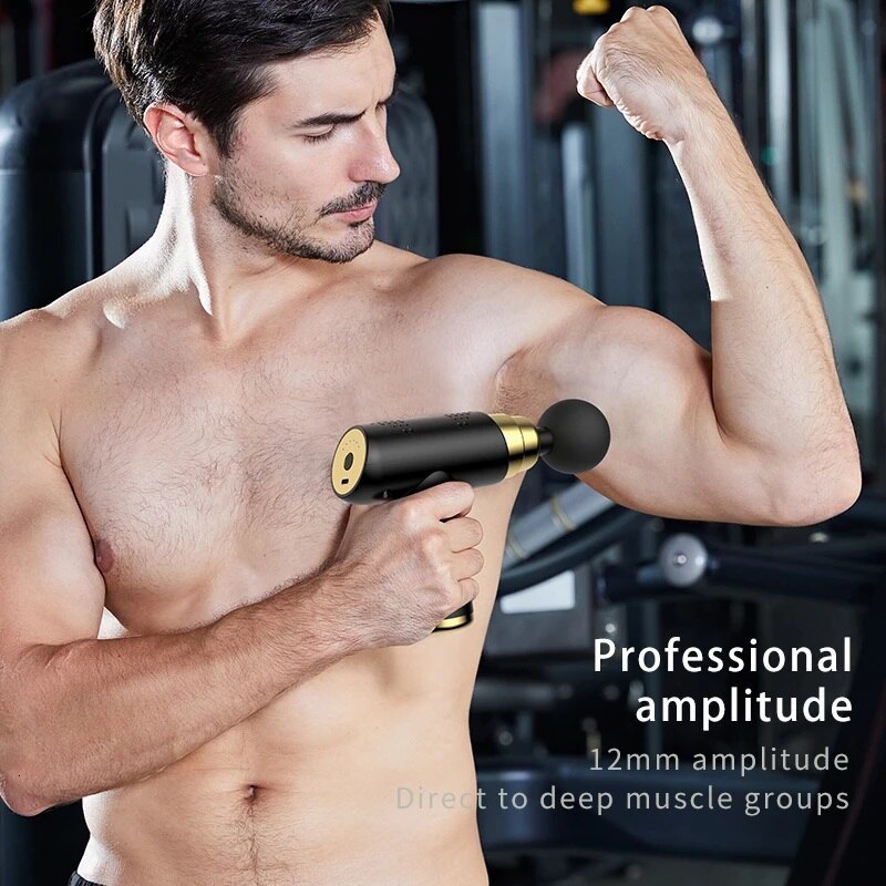Full Body Massager Portable mini massage gun massager for deep tissue and muscle relaxation in the body neck and pain relief body massager 230720
