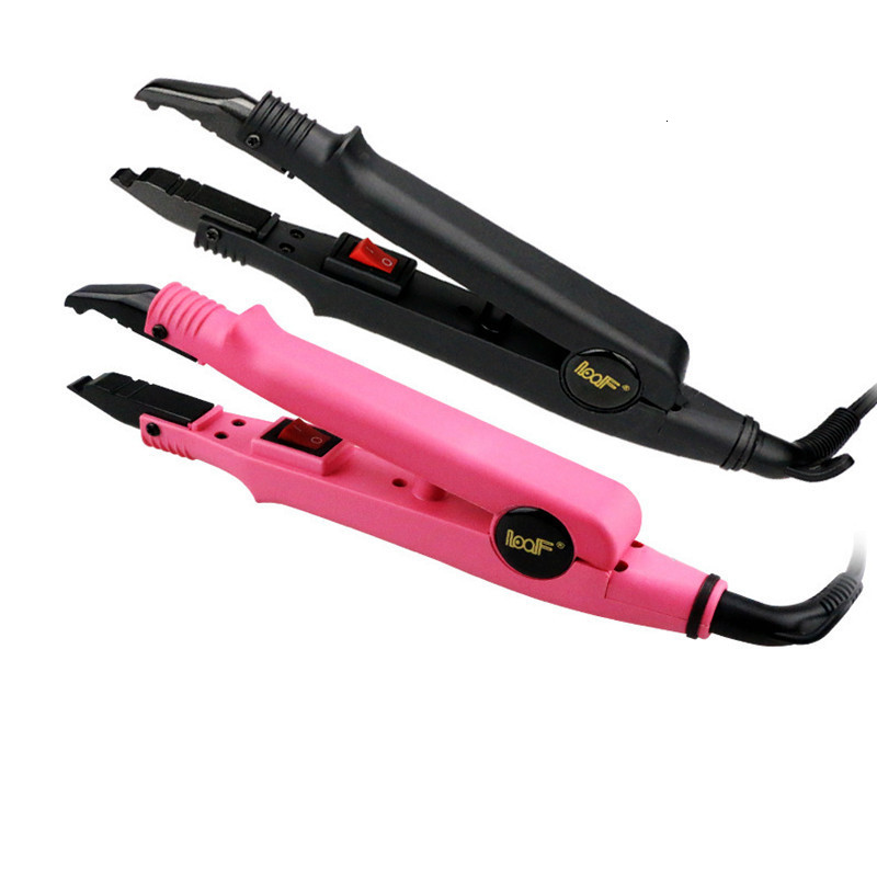 Connectors Loof Hair Extension Iron Professional Hair Styler Salon Model-Flash Keratin Bonding Tools Constant Temperature EUAUUSUK plug 230724