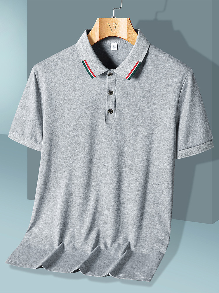 Men's Polos Cotton Polo Shirts Summer Short Sleeve Breathable Classic Slim Fit Casual Wear Tee Shirt Big Size 8XL 230724