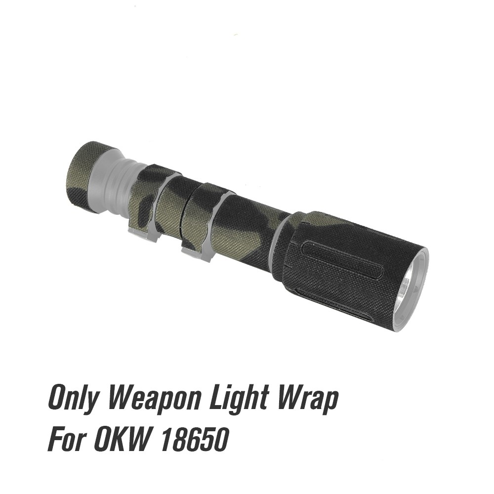 OKW 18650 Weapon Light Wrap Camouflage And Protection Sticker