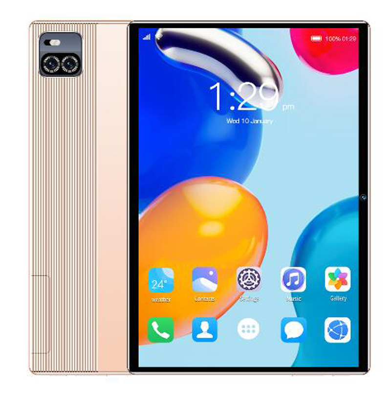 10.1 Inch 10 Core 12GB+256GB Android 12 WiFi Tablet PC 8000mAh Battery Dual SIM Dual Camera Bluetooth 4G 5G Smart 10.1Inch Call Phone Tablets Gifts su