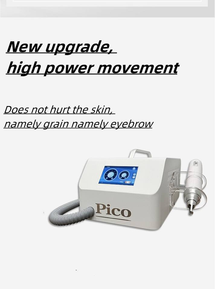 Professional Portable 755nm 532nm 1064nm Pico Q Switched Nd Yag Laser Eyebrow Pigment Tattoo Removal Machine Picosecond Laser