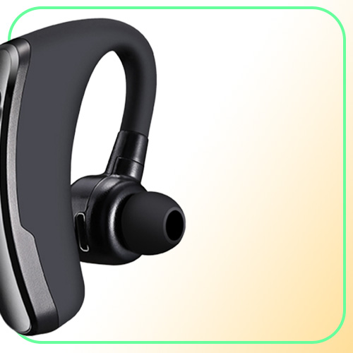 Bluetooth 50 Earphones with Ear Hook Earhook Sport Earphones Hanging Ear bluetooth Headset Hands Small Bluetooth Earpiece7185584