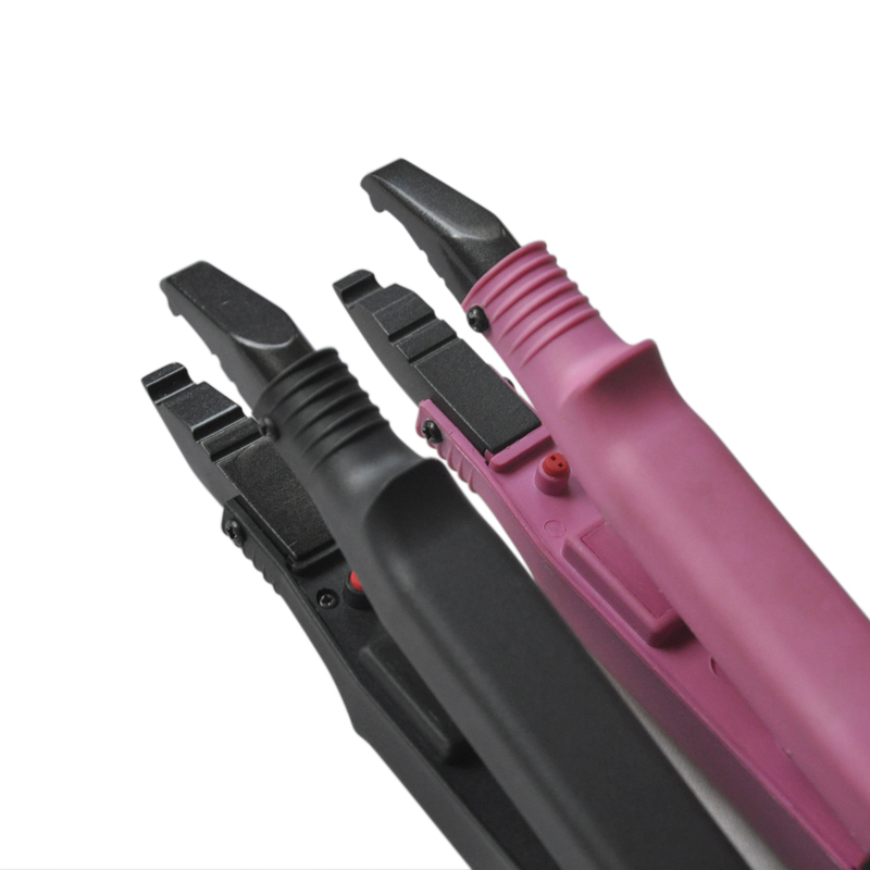Connectors BlackPink Hair Extension Iron Keratin Bonding Tools Fusion Heat Connector Machine Temperature Fusion Heat Connector EU Plug 230724