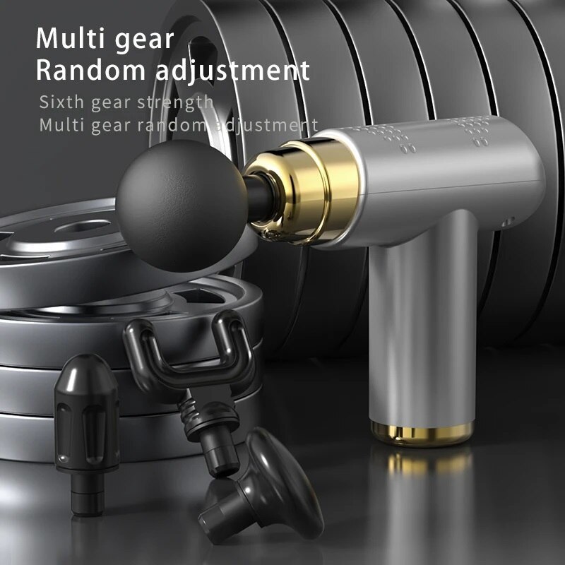 Full Body Massager Portable mini massage gun massager for deep tissue and muscle relaxation in the body neck and pain relief body massager 230720