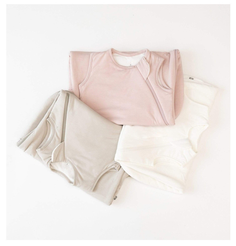 Sleeping Bags Unisex Bamboo Rayon Bag for Babies and Toddlers Anti kick Quilt Soft Vest Sleeveless Pajamas Swaddle Blanket 230724