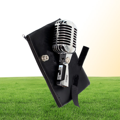 Professional Deluxe Retro Vocal Speech Vintage Rock Classical Wired Microphone Dynamic Mic Mike Microfonoe Microfono Mikrofon Kara