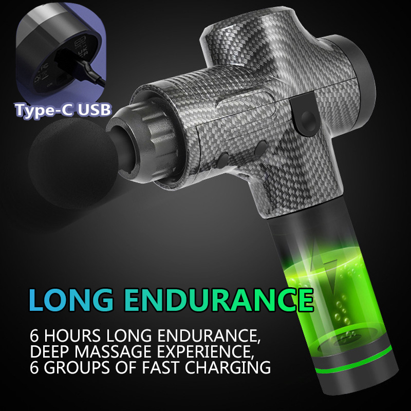 Full Body Massager 12V professional massage gun with portable bag electric massage gun massage gun muscle relaxation pain relief fitness shape 230720