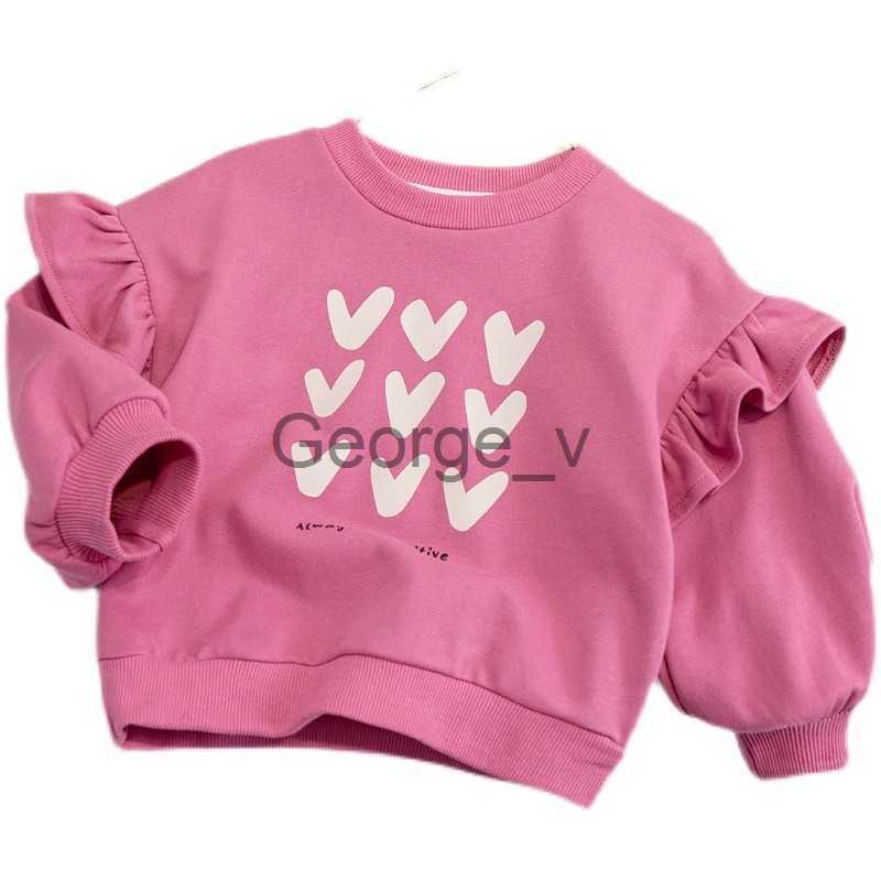 Hoodies Sweatshirts Girls Sweatshirts 2022 Autumn Winter Shirts for Kids Long Sleeve Children Tops Casual Baby Outerwear Toddler Outfits Clothes 16 J2
