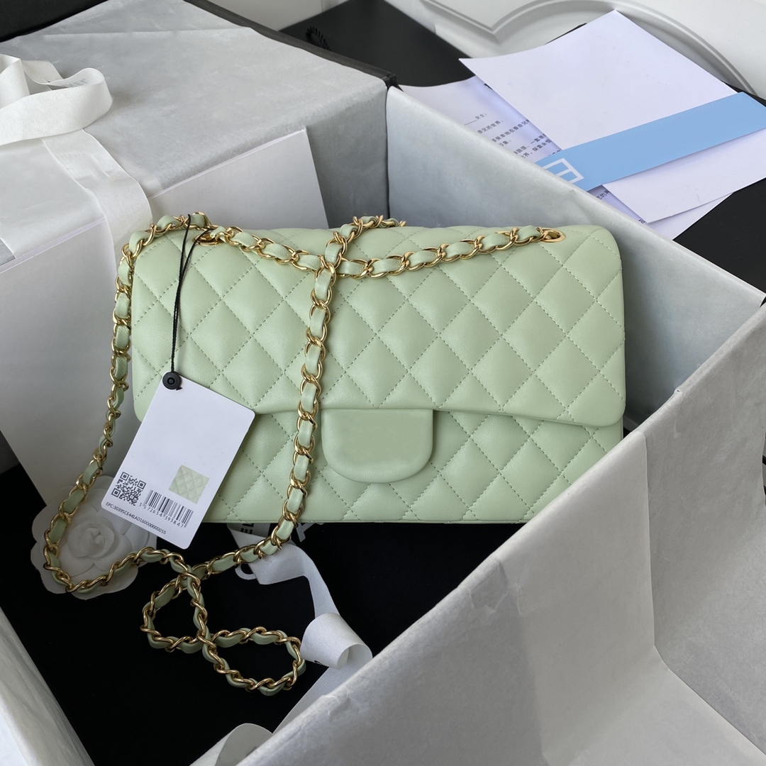 10A Original Quality Classic Flap CF Shoulder Bag Fatty Fang Woman Messenger Bags Designer Smooth Lambskin Crossbody Bags Caviar Cowhide Gold Luxury Wallet 3BCM