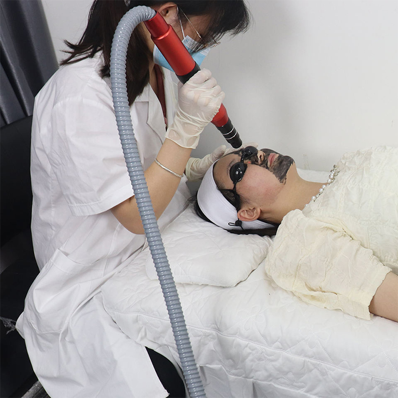 Portable 532nm 1064nm Laser Pigment Therapy System Tattoo Eyebrow Washing Machine
