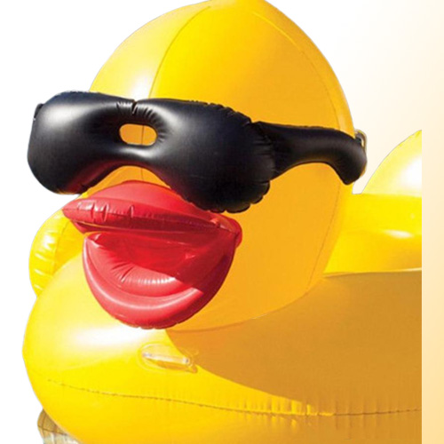 Inflatable Pool Floats Rafts Swimming Yellow with Handles Thicken Giant PVC Pools Float Tube Raft