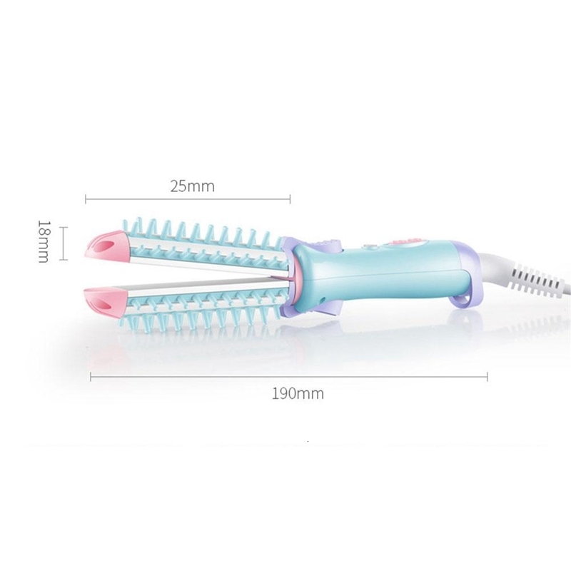 Curling Irons Electric Hair Styler Curler Curling Irons Dryers Travel Hair Straightener Ceramic Ionic Hair Curler Brush 230724