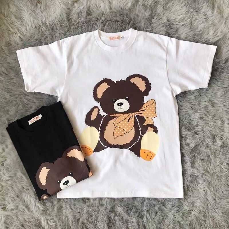 Designer Fashion Clothing Hip hop Tees TShirts Kapital Kountry Teddy Smile Yellow Bow Bear Print Ins Same Short Sleeve T-shirt, Black
Designer Fashion Clothing Hip hop Tees TShirts Kapital Kountry Teddy Smile Yellow Bow Bear Print Ins Same Short Sleeve T-shirt, Black