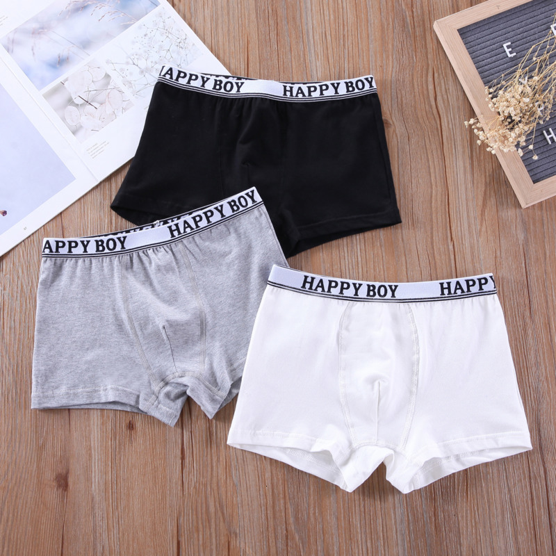 Panties 3 Piece Kids Boys Underwear Cartoon Children s Shorts For Baby Boy Toddler Boxers Stripes Teenagers Cotton Underpants 230724