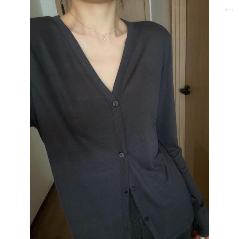 Womens T Shirts Sun Protection Clothes Women Thin Cardigan Air Conditioning Shirt 2023 Summer Style Outside Shawl Long-sleeved Small Top