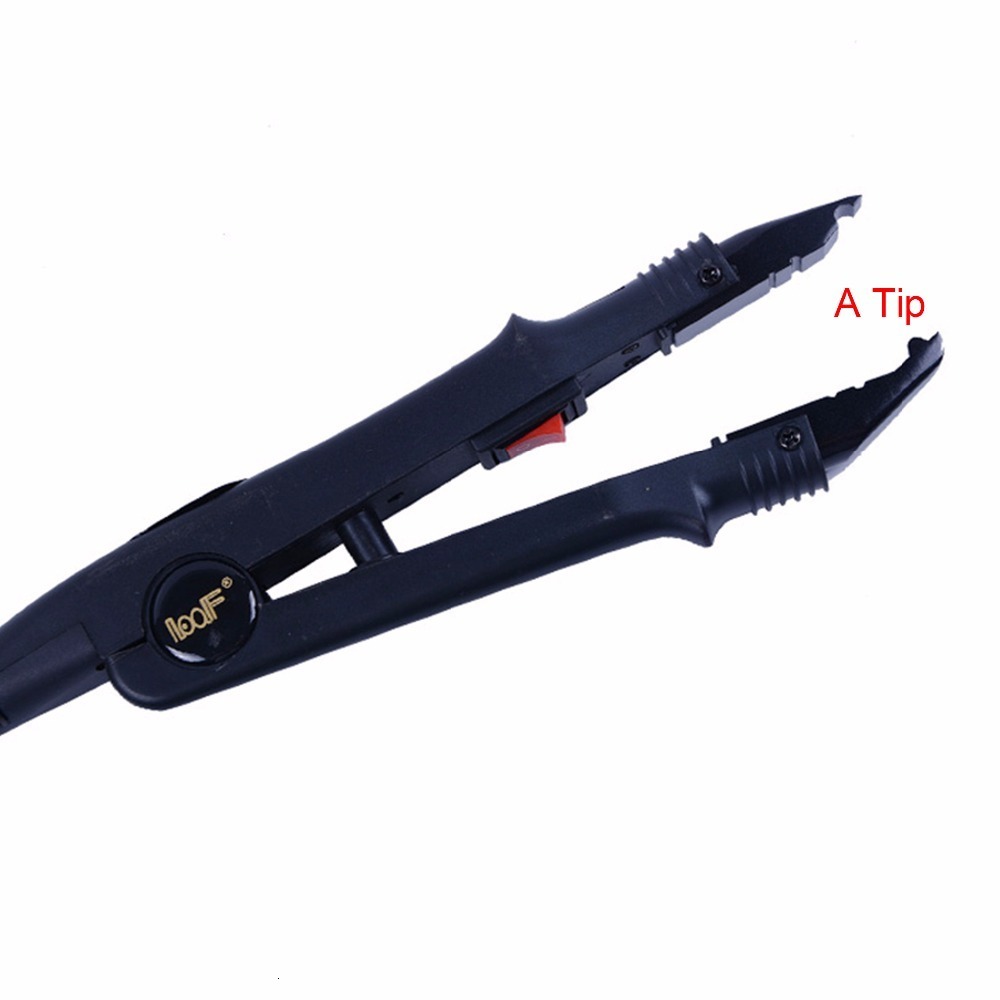 Connectors 1pc JR-611 ABC tip Heat Connectors Hair Extensions Tools Fusion Iron Wand Iron Melting ToolEU outlet 230724