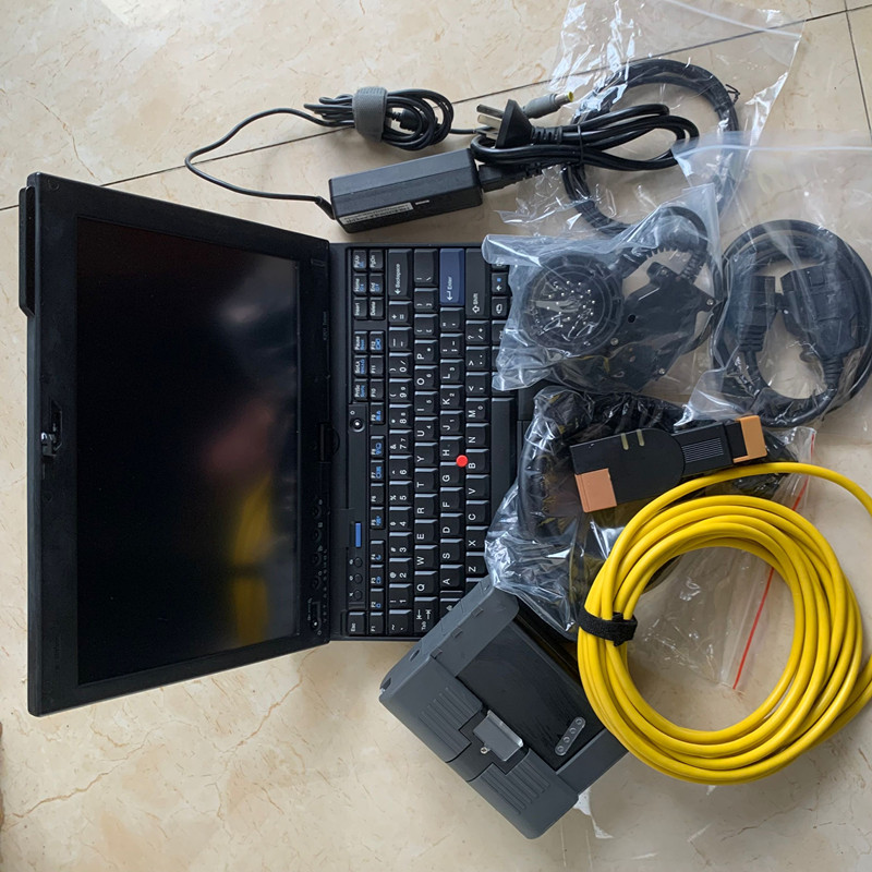 2in1 Mb Star C4 SD Connect Multiplexer With icom next pre-installed both SW laptop x220t i5 Diagnostic Tool Plug and Play