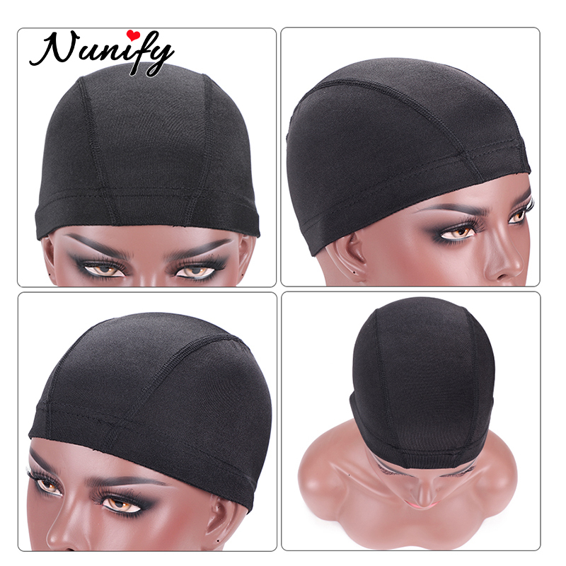 Wig Caps Nunify 15PcsSet Hair Net Wig Cap For Making Wigs Spandex Net Elastic Dome Cap Mesh Cap Spandex Dome Wig Caps For Making Wigs 230724