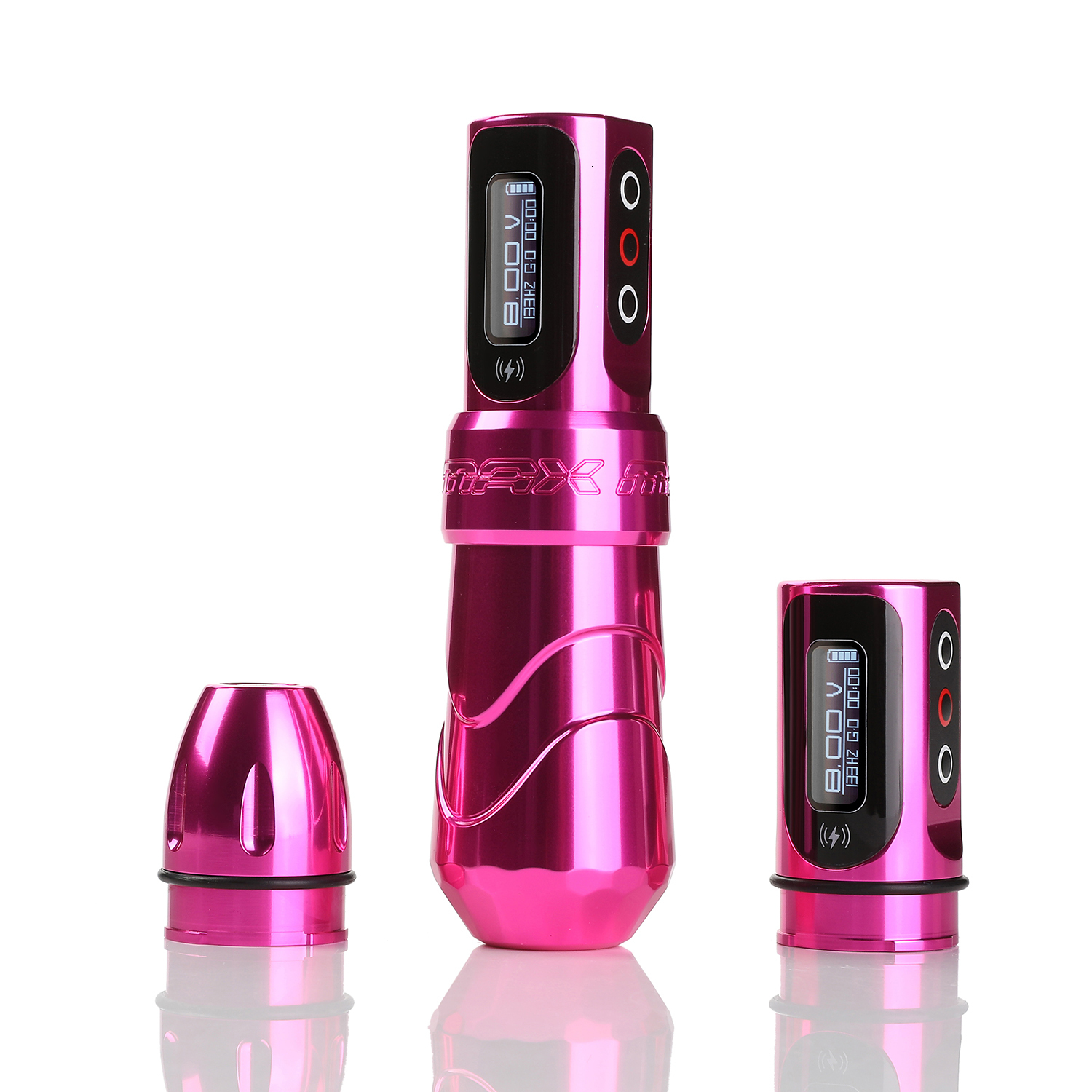 Tattoo Machine Tattoo Machine 1 or 2 Battery Power Coreless Motor Lithium Battery LED Display Permanent Makeup Tattoo Artists Do Not Need to Apply 230