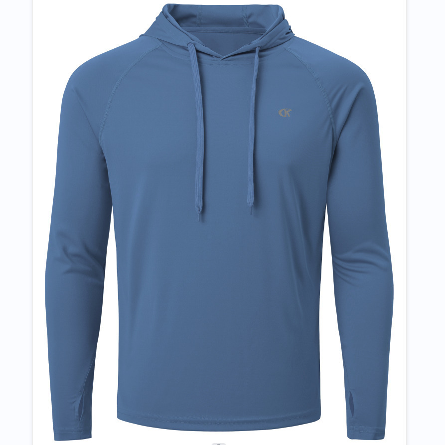 Mens Hoodies Sweatshirts UPF 50 Rash Guard Swim Shirt Athletic Hoodie Long Sleeve Fishing Hiking Workout Shirts Outdoor Beach Summer Cloth 230725