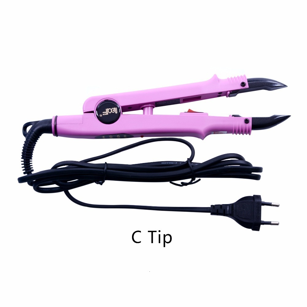 Connectors 1pc JR-611 ABC tip Heat Connectors Hair Extensions Tools Fusion Iron Wand Iron Melting ToolEU outlet 230724
