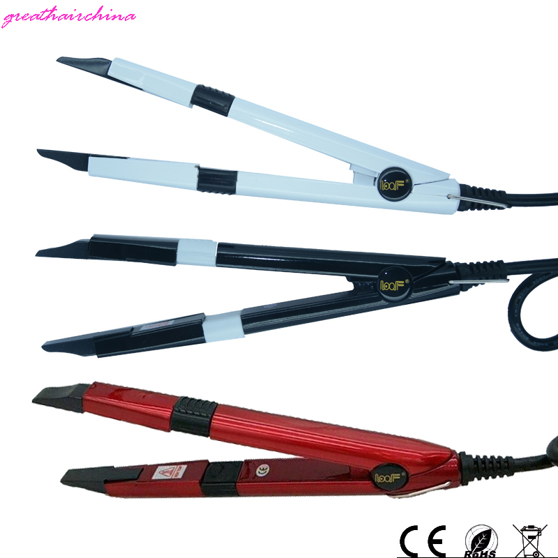 Connectors 1 Pieces est Fashion Professional Mini LED Temp Control Hair Extension Iron Heat Keratin Fusion Connector Tools 230724