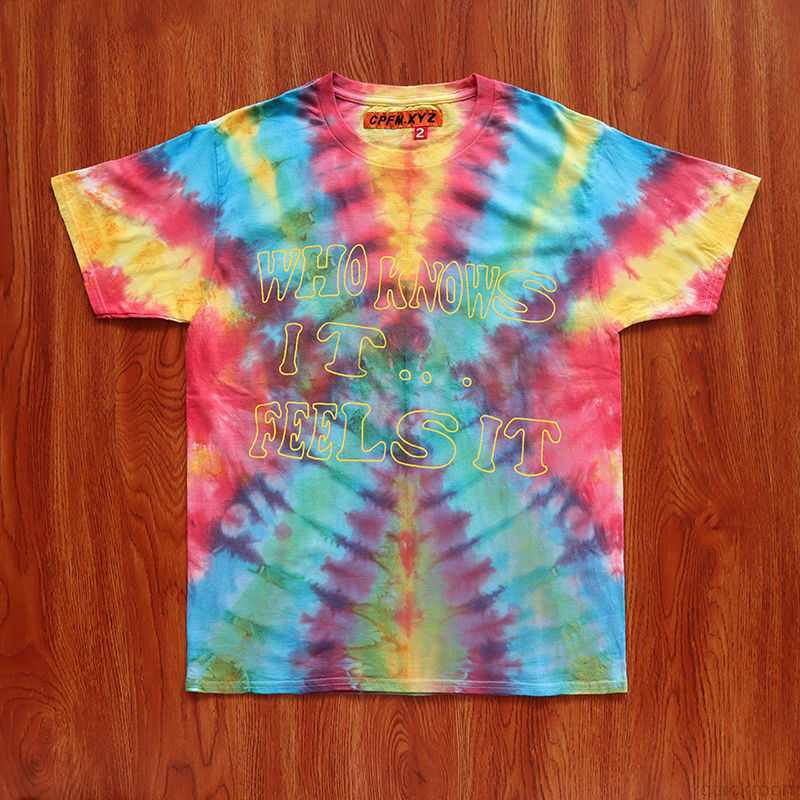 Designer Fashion Clothing Hip hop Tees TShirts Trendy Summer New Fit Cpfm.xyz Colorful Tie Dyed Rainbow Letter Couple Short Sleeve T-shirt, Tie-dye
Designer Fashion Clothing Hip hop Tees TShirts Trendy Summer New Fit Cpfm.xyz Colorful Tie Dyed Rainbow Letter Couple Short Sleeve T-shirt, Tie-dye