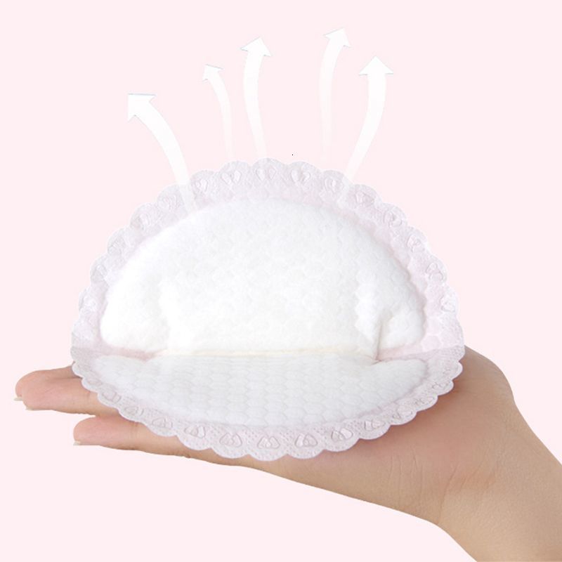 Breast Pads 100pcs Breastfeeding Disposable Breast Nursing Pads Breathable Slim Super Absorbency Cotton Breast Pad Nursing Pads 230724
