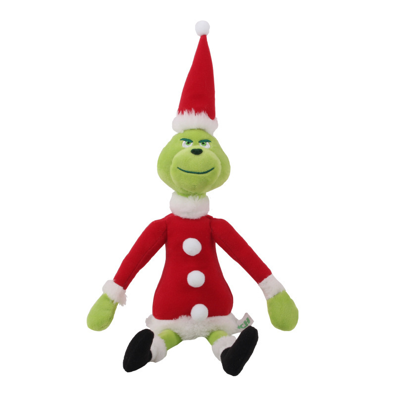 Game And Toy Factory Wholesale stuff animal Price 4 Styles 32Cm Grinch Plush Toys Animation Surrounding Stuffed Dolls Christmas Gifts For Children Des