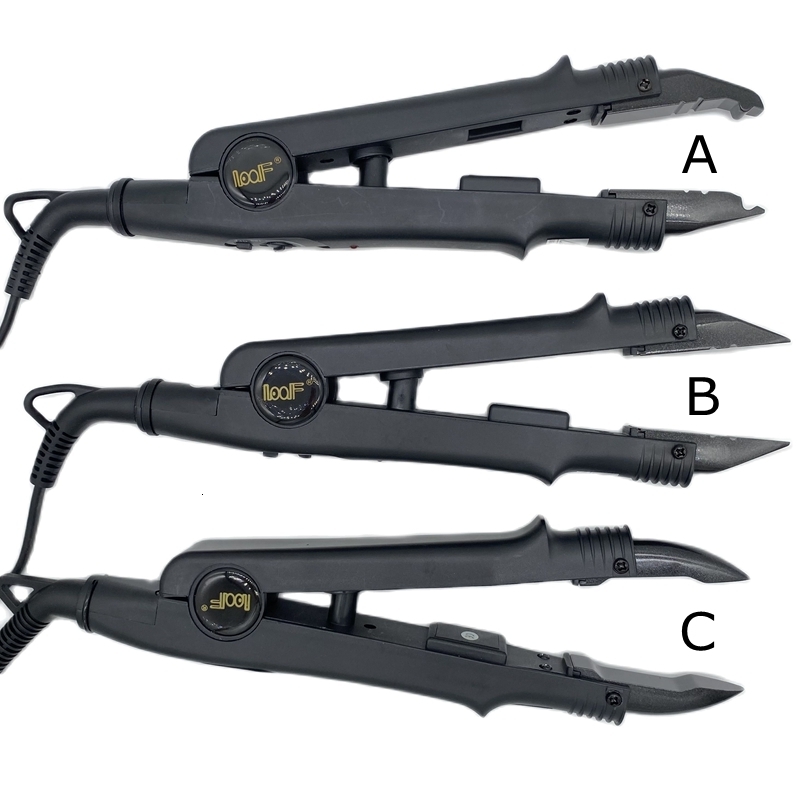 Connectors L611 Iron ABC Tip Hair Extension Fusion Iron Connector Temperature Controllable Heat Hair Connector EU plug 230724