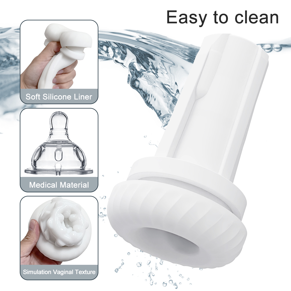 Masturbators Automatic retractable suction male masturbator cup stimulates masturbation piston adult device sex toy 230725