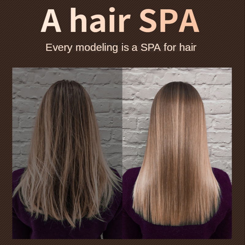 Hair Straighteners Four-Gear Adjustable Temperature 2in1 Professional Flat Iron Hair Straightener Fast Warm-up Styling Tool For Wet or Dry Hair 230724