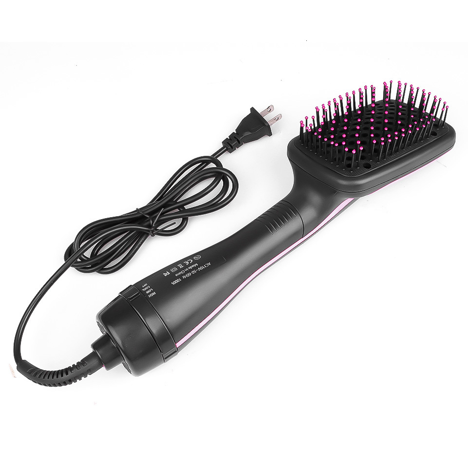 Hair Dryers Air Comb Hair Dryer Brush Blower Electric Blow Hair Straightener Professional Hairdryer Straightening Hairbrush Styling Tool 230724