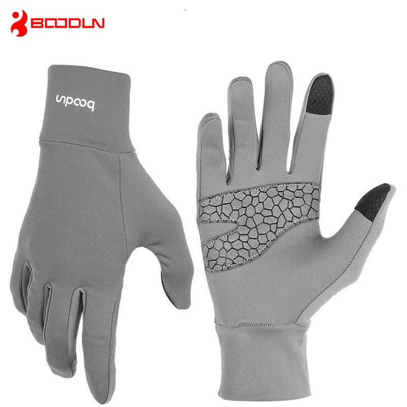 Ski Gloves BOODUN Winter Touch Screen Windproof Ski Gloves Men's Running Ski Board Gloves Bicycle Outdoor Sports Gloves 230725